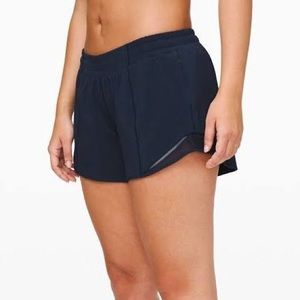 Lulu lemon hotty hot shorts navy